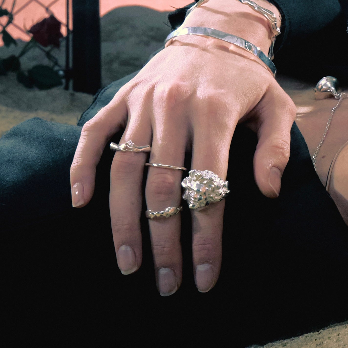 Temple of Hands Ring