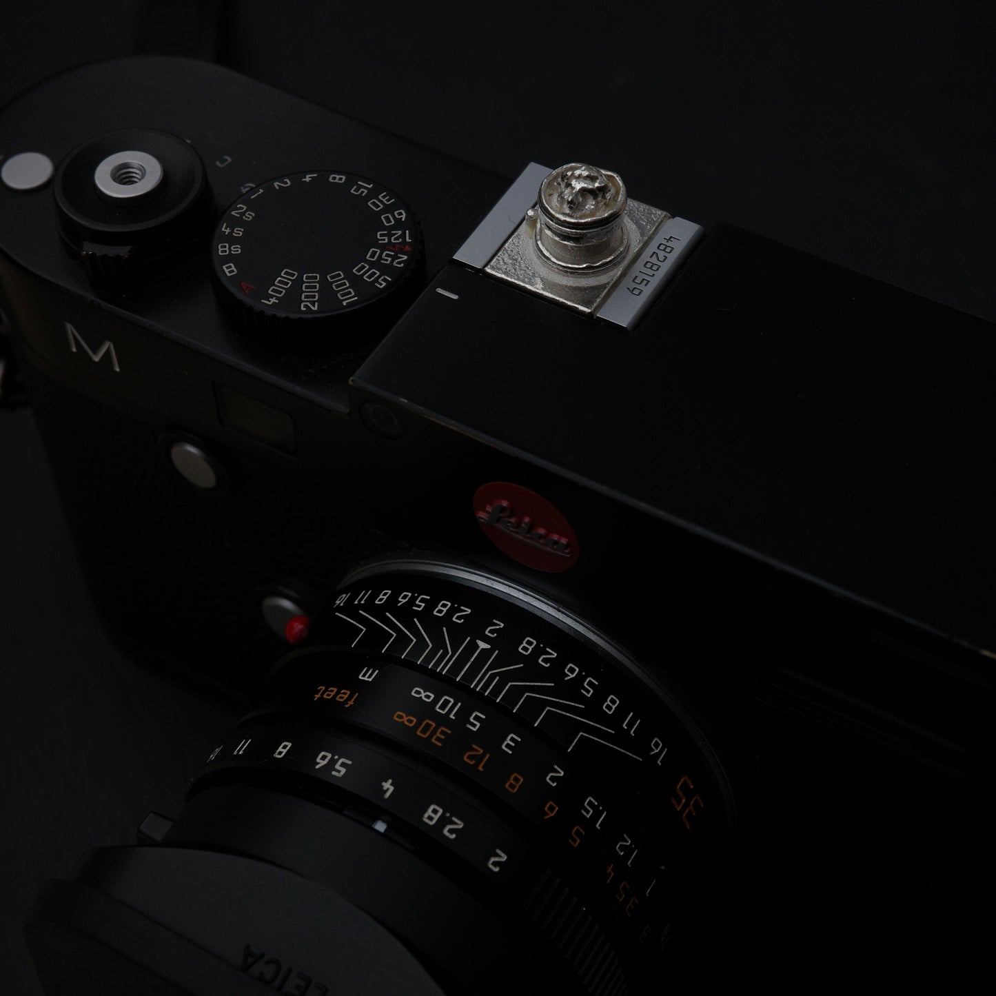 'M39 Lens' Camera Hot Shoe Cover