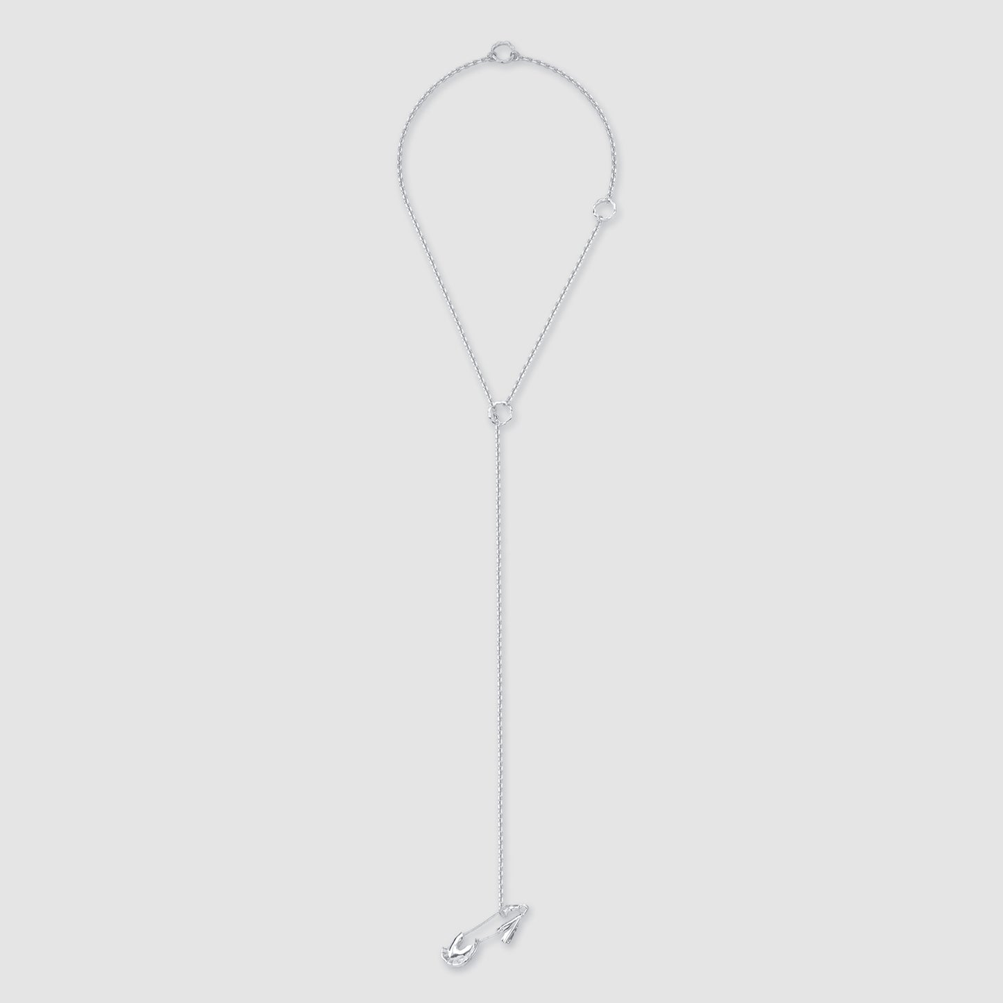 Achilles' Safety Pin Adjustable Necklace