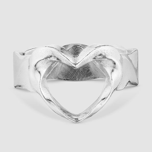 Twisted Heart Ring